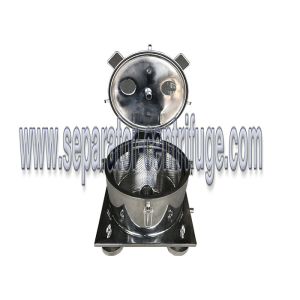 Vertical Basket Centrifuge CBD Oil Extraction Machine High Efficient