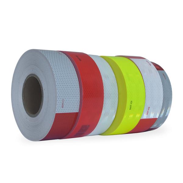 Reflector Reflective Sticker Polyester Reflectante ECE 104R DOT-C2 Truck Vehicle Conspicuity Self Adhesive Tape