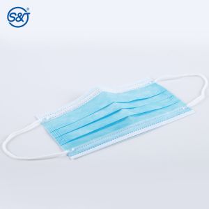 ISO13485 Factory surgical nonwoven 3 ply face mask for hospital and dental