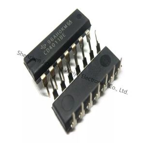 Quality CD4011BE Programmable Integrated Circuit Logic Gate Quad 2-Input for sale