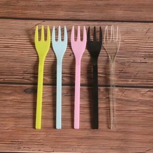 Pla Biodegradable Plastic Ice Cream Spoons With Logo , Ice Cream Serving Spoon
