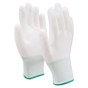 13 Gauge PU Coated Polyester Handling Gloves Breathable