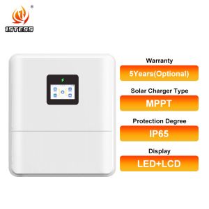 High Efficiency 6kW Hybrid Solar Inverter with Dual MPPT for Lithium Lead Acid