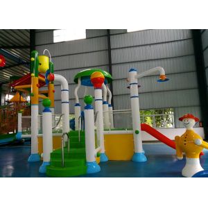 Flexible Design Water Park Equipment Large Volume And 900X600X600CM Area