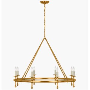 Vsual Comfort Classic 42" Ring Chandelier CHC 5819