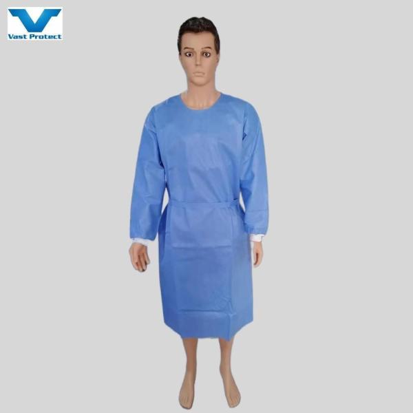 Three AAMI Level1/2/3 Disposable Isolation Gown Breathable Non-Sterile Surgical