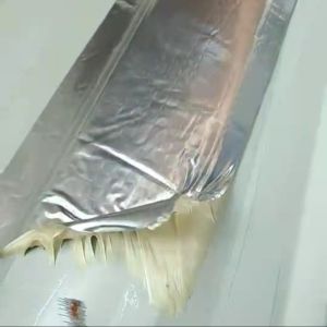 Temperature Resistance Flash Band / Self Adhesive Tape For Construction