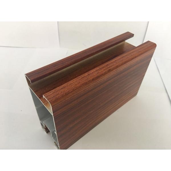 Buy High Simulation Wood Grain Aluminium Profiles Surface Exquisite at wholesale prices