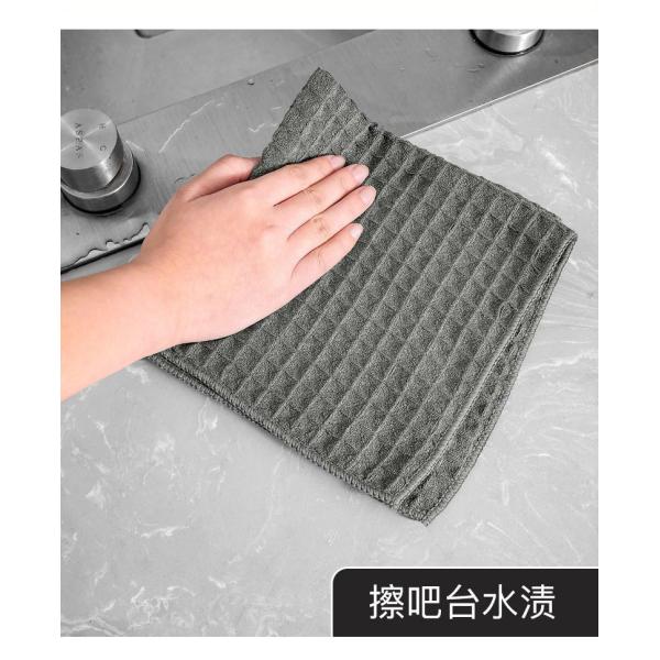 30*34cm Reusable Waffle Weave Kitchen Towels 100% Cotton Dish for Your Cleaning Needs