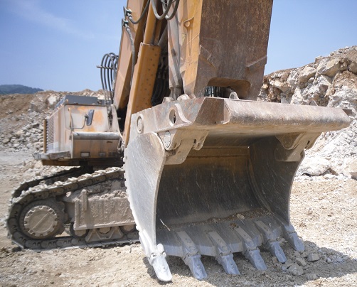 Quarry Mining Excavator Buckets Construction For Liebherr R974