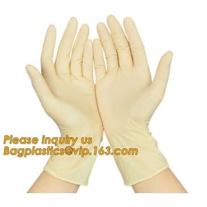 Disposable medical surgical latex examination gloves with cheap price,manufactur