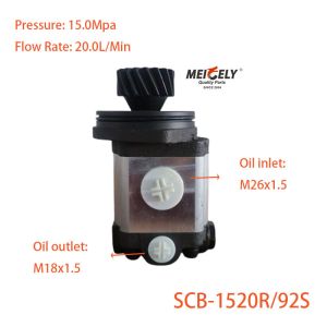 China SCB-1520R/92S High Performance New Steering Pump For Weichai on sale
