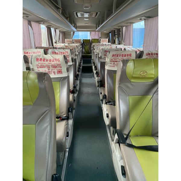 38seater Used Tour Higer Bus KLQ6902 Weichai Engine 245hp Plate Spring Suspension