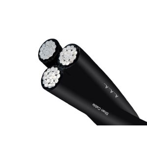 UV Aerial Bundled Cable ASTM Standard XLPE Cross Linking Sheath