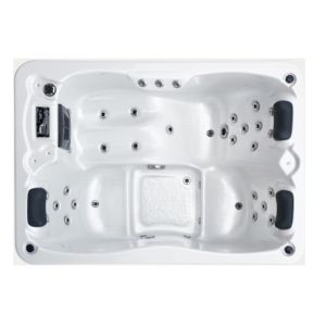 China Outdoor Massager Jaccuzi Pool SPA Equipment For 2 Person and One Baby Seat on sale