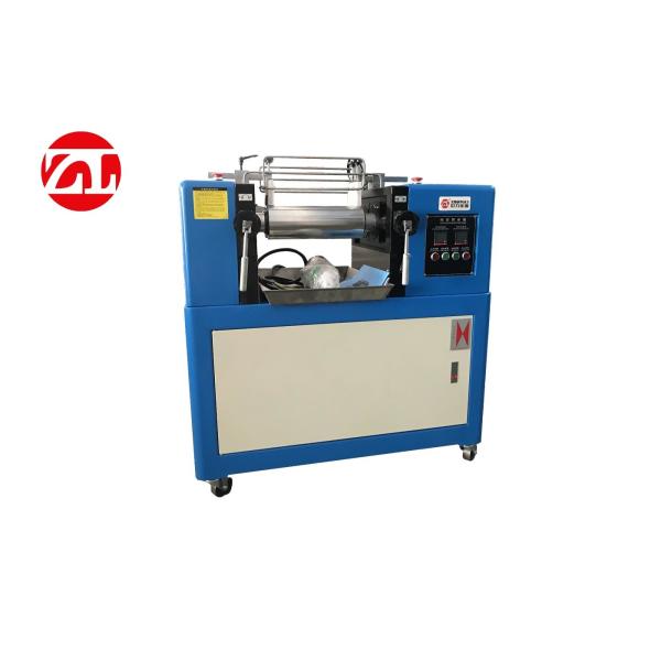 Buy Customizable Laboratory Two Roll Mill Mixing Electric Heating Rubber And Plastic Mixer at wholesale prices