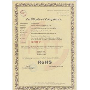 Yueqing Xingyang Electronic Co.,ltd Certifications