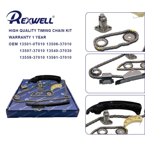 13501-0T010 13506-37010 13507-37010 13540-37030 13559-37010 Car Engine Timing Chain Kit For Toyota 1ZR 2ZR