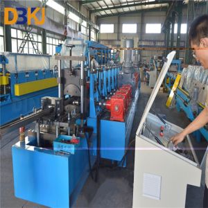 High Speed Strut Channel Roll Forming Equipment PLC Control System