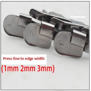 Free Ironing Lower Hem Press Foot For Garment Finishing