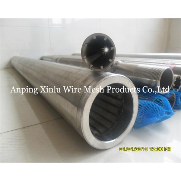 V Wire Screen Tube 0.05-5mm Slot Wedge Wire Screen Pipe for Wastewater Treatment and Chemical Process