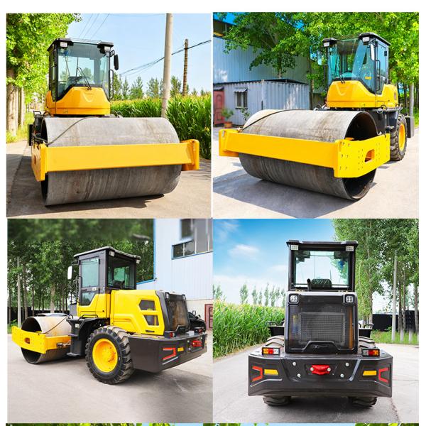 High Quality 1 to 10 Ton Vibratory Roller Compactor Single and Double Drum Asphalt Pedestrian Roller for Construction Projects
