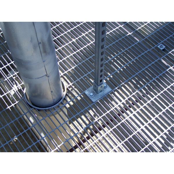 Stairs Stainless 3mm Industrial Steel Grating Platform Floor Galvanized