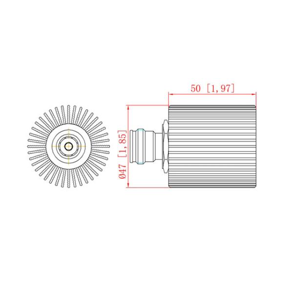 DC-6GHz 20W Dummy Load / Termination Load 4.3-10 Female