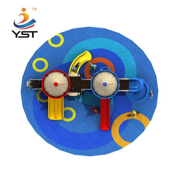 Galvanized Steel Trampoline Park Kids Playground Slide EN1176