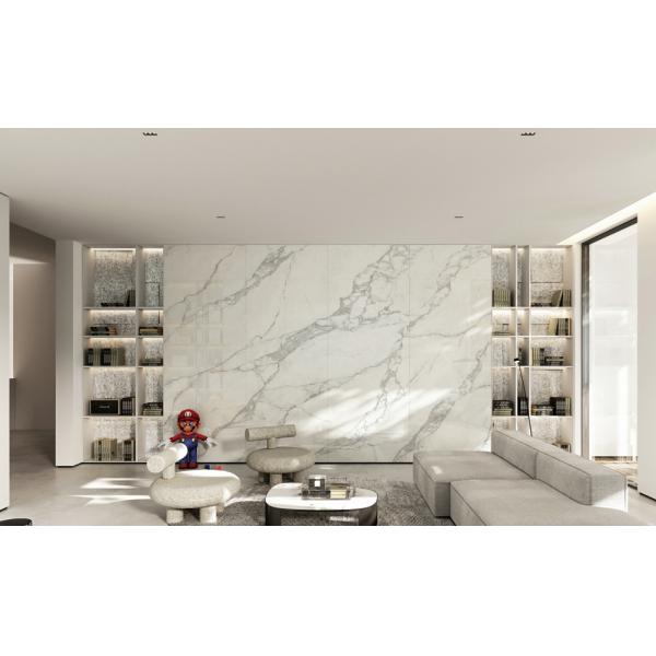 Glazed Big Slab Marble Tile Perfect for Floor or Walls in Living Room Decoration