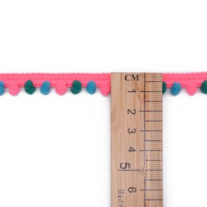 Water Soluble Garments 1.2cm Ball Pom Pom Trim