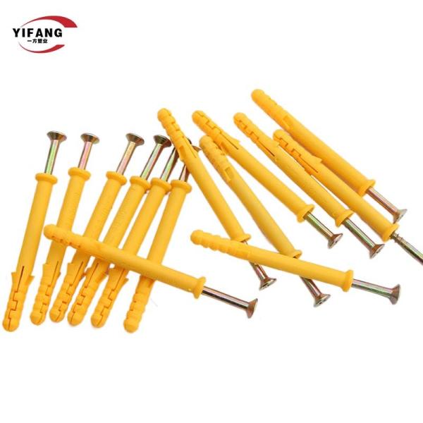 Buy Rubber Nylon 8*40mm Plastic Wall Plug Anchor at wholesale prices