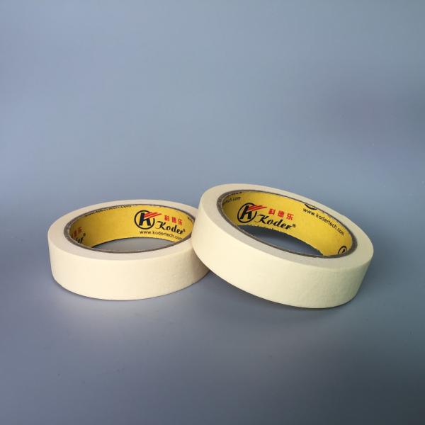 Buy Auto Grade Crepe Paper Masking Tape High Adhesion For Car Painting at wholesale prices