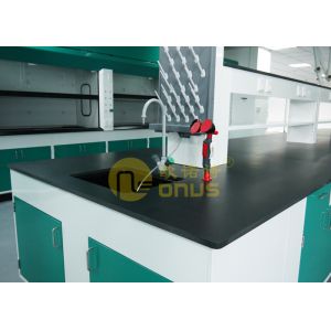 Molded marine edge laboratory countertops for chemical engineering science
