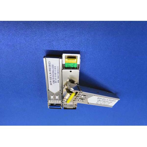 DDM SFP Module / Simplex SFP Module 10KM 100BASE 1310nm FP RX1550nm LC BIDI