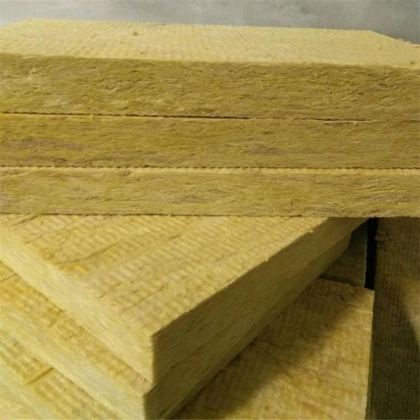 High Temperature Resistant 500C Insulated Rock Wool Board Modern Square Design