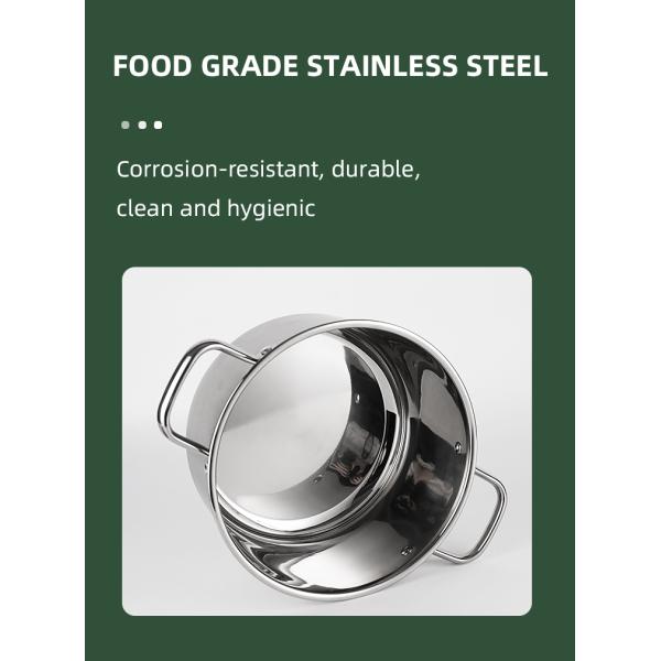 Hot Selling 12pcs Stainless Steel Cookware Set Cooking Tornado Pots And Pans Cookware Sets