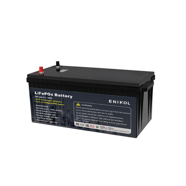 Golf Cart 24V Lithium Battery Lifepo4 200ah 3kw RV 240ah 12V Lithium Battery