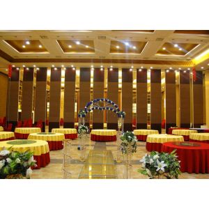 Soundproof Indian Restaurant Movable Wall Partition for India Restaurant