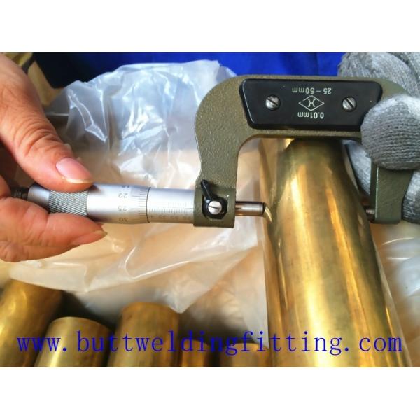 ASME A213 A312 Seamless / weld Copper Nickel Tube with 0.5 mm - 3 mm Wall thick