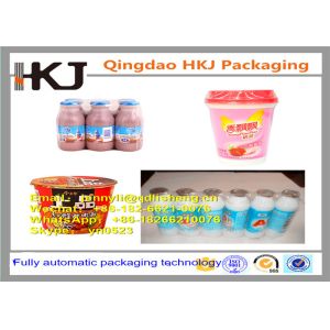 1.5kw Instant Noodle Packaging Machine With Omron PLC And Touch Screen