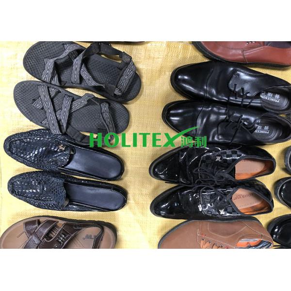 Mixed Type Used Mens Sandals / Second Hand Used Shoes For East Africa