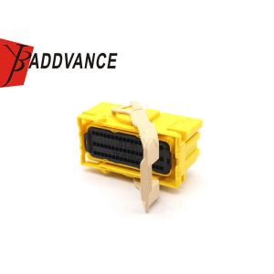 Tyco TE Connectivity PBT Female 54 Pin Yellow Automotive Wire Harness Connector