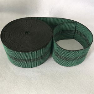 3 Inch Covered Threads Elastic Rubber Upholstery Webbing For Function Sofa In