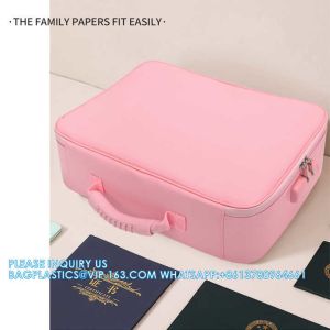 Fireproof Document Bag Large Travel Lock Bag Fireproof Document File Storage