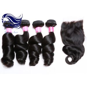 Quality Sensationnel Unprocessed Peruvian Virgin Hair Extension Double Wefted for sale