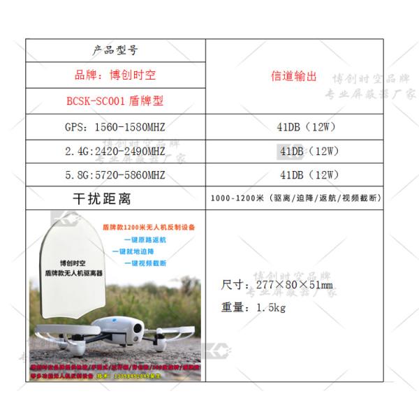 Aerial photography UAV drive, anti-UAV equipment, UAV jammer, UAV counter-equipment, UAV interceptor Distance of interfe