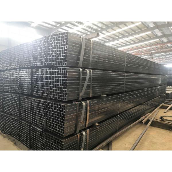 MS ERW Welded Carbon Steel Pipe Black ASTM A53 / BS 1387 Carbon 16mm