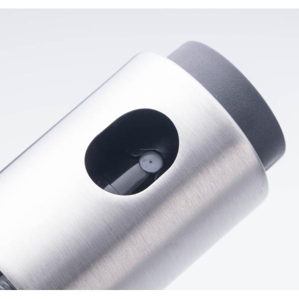 Stainless Steel BBQ Barbecue Cooking Tool Refillable Oil Dispenser Glass Plastic Vinegar Oil Sprayer Bottle