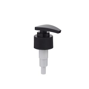Ribbed Surface Plastic Bottle Dispenser Pump 24 Mm Internal Diameter